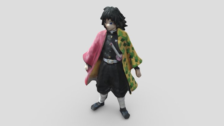 Giyu Tomioka - Kimetsu no Yaiba │ Figure 3D Model