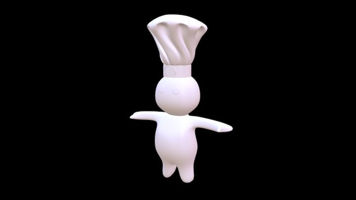 Dough Boy 3D Model