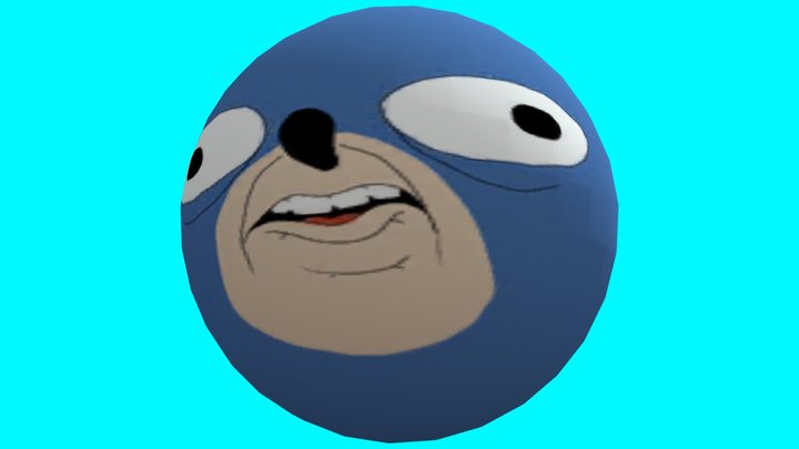 Ball From Sanic Ball 3D Model