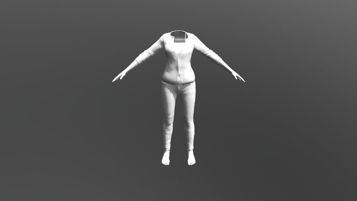 Catherine Standard Body 3D Model