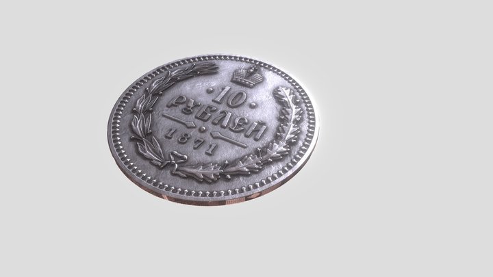 Coin10 3D Model