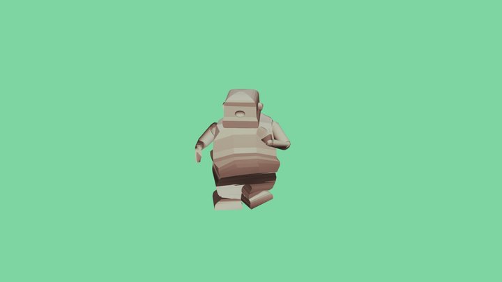 634230048 Low Polygon Giant  Rumba Dancing 3D Model