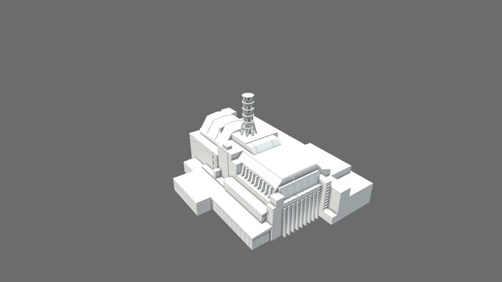 Чернобыль 1986 \ Chornobyl 1986 3D Model