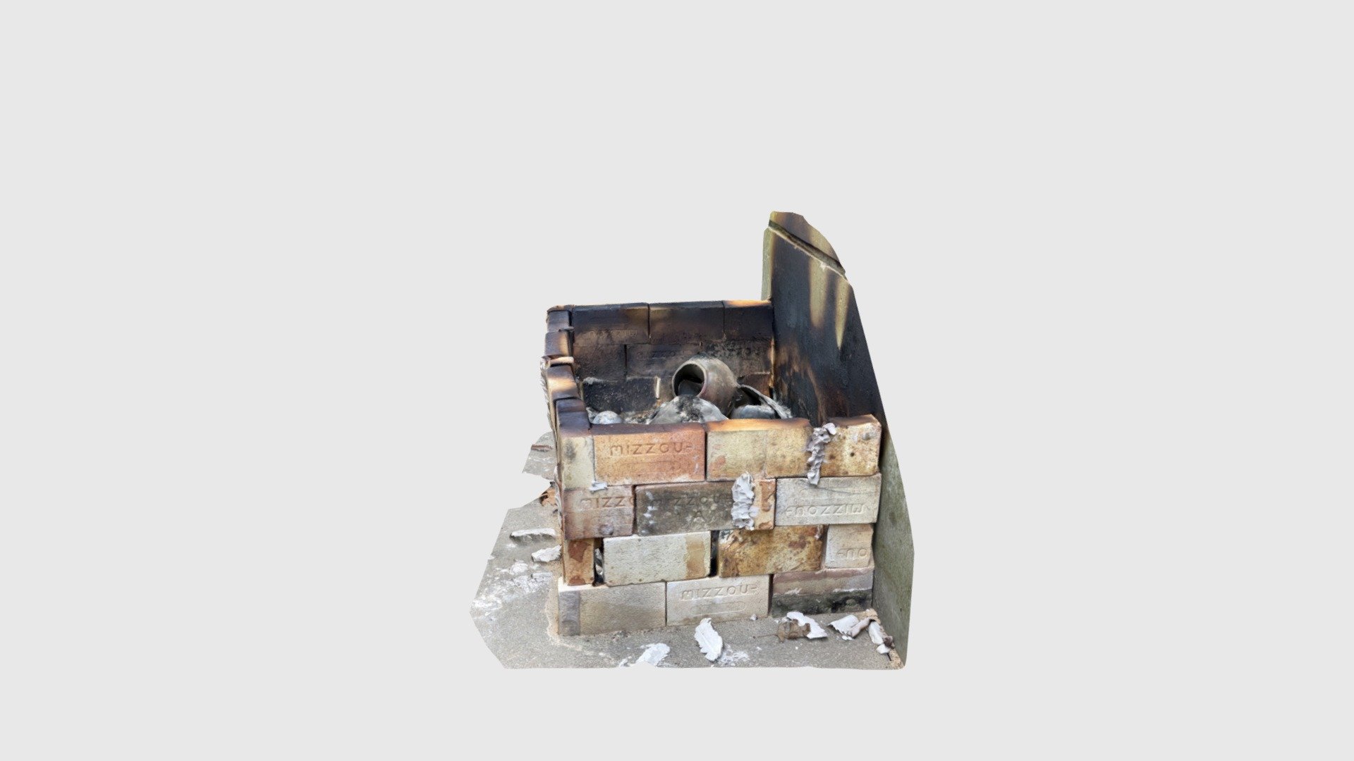 Kiln Built for Ancient Technology Course at QC