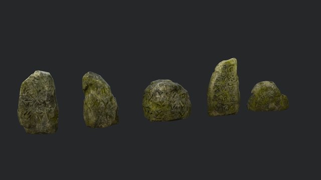 Spiritual Stones 3D Model