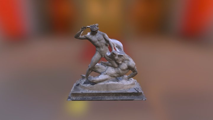 Theseus Minotaur 3D Model