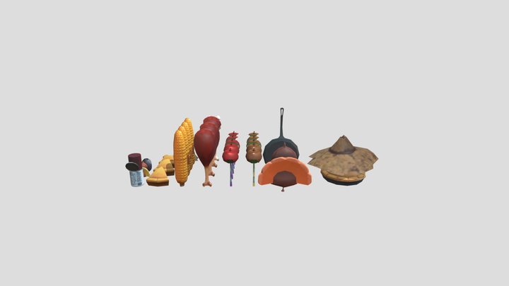 Gorilla Tag Fall 2022 Cosmetics 3D Model