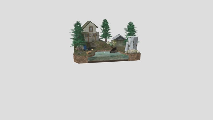 ANI08E Mayke Diorama 3D Model