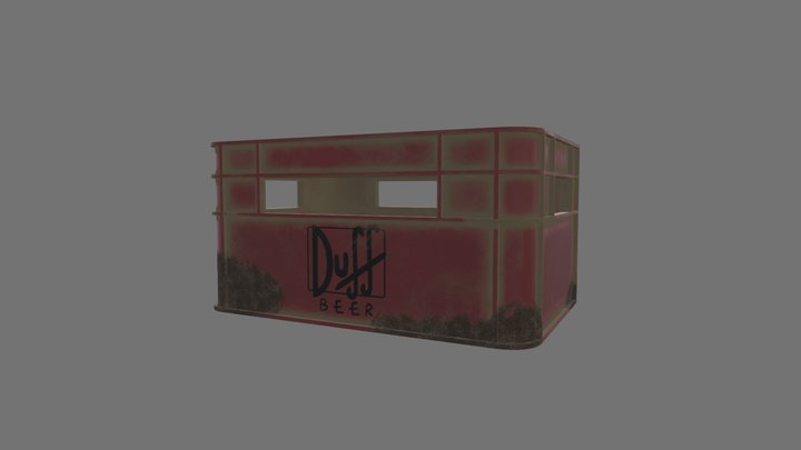 Duff Beercrate 3D Model