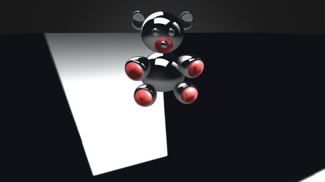 Fuzzy Bear 3D Model