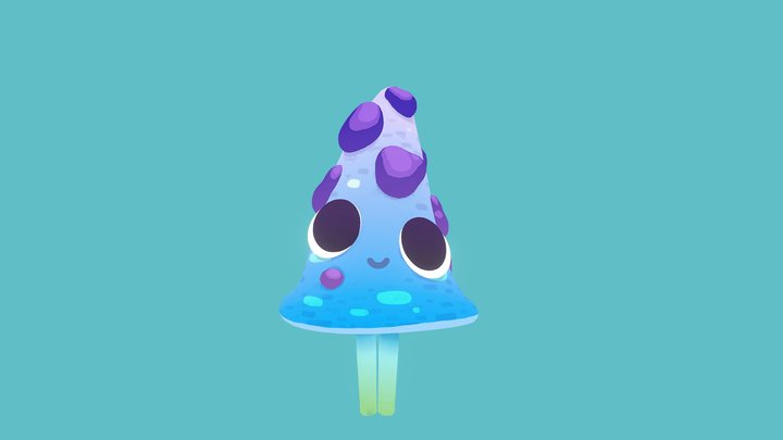 Mushy Buddy 3D Model