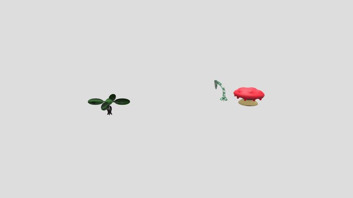 AlienPlants 3D Model
