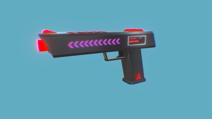 Sci fi Gun 3D Model