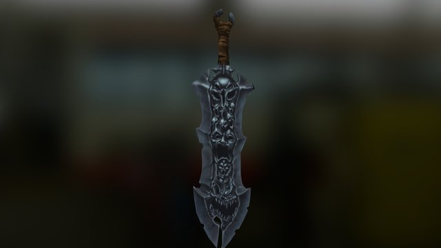 Sword Darksider 3D Model