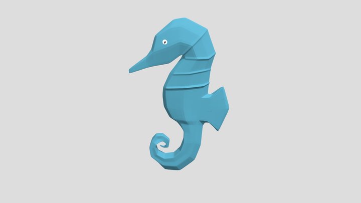 Seahorse 3D Model