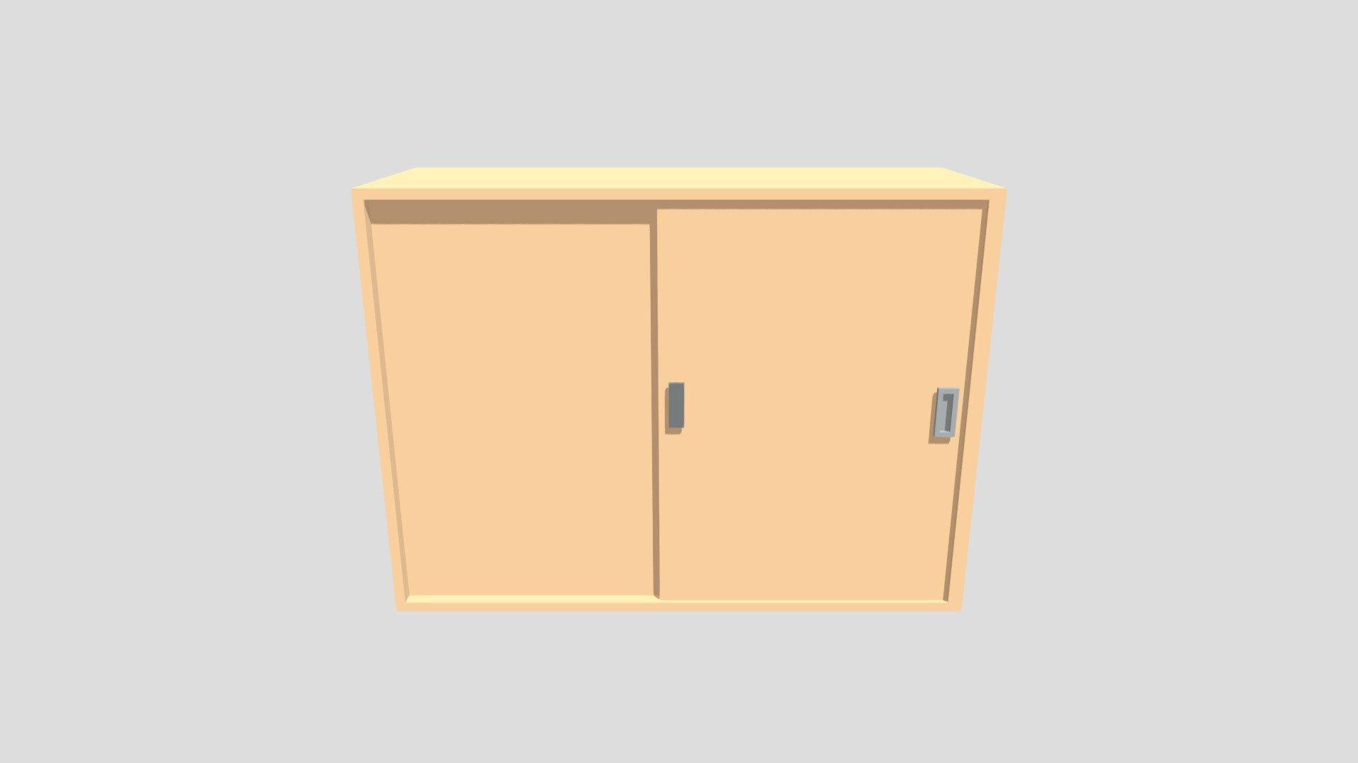 Small Iron Cabinet