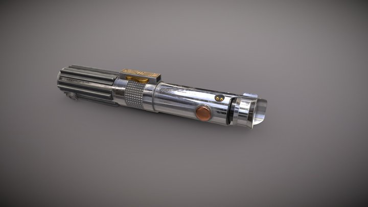 The Chosen One - Anakin's Saber 3D Model