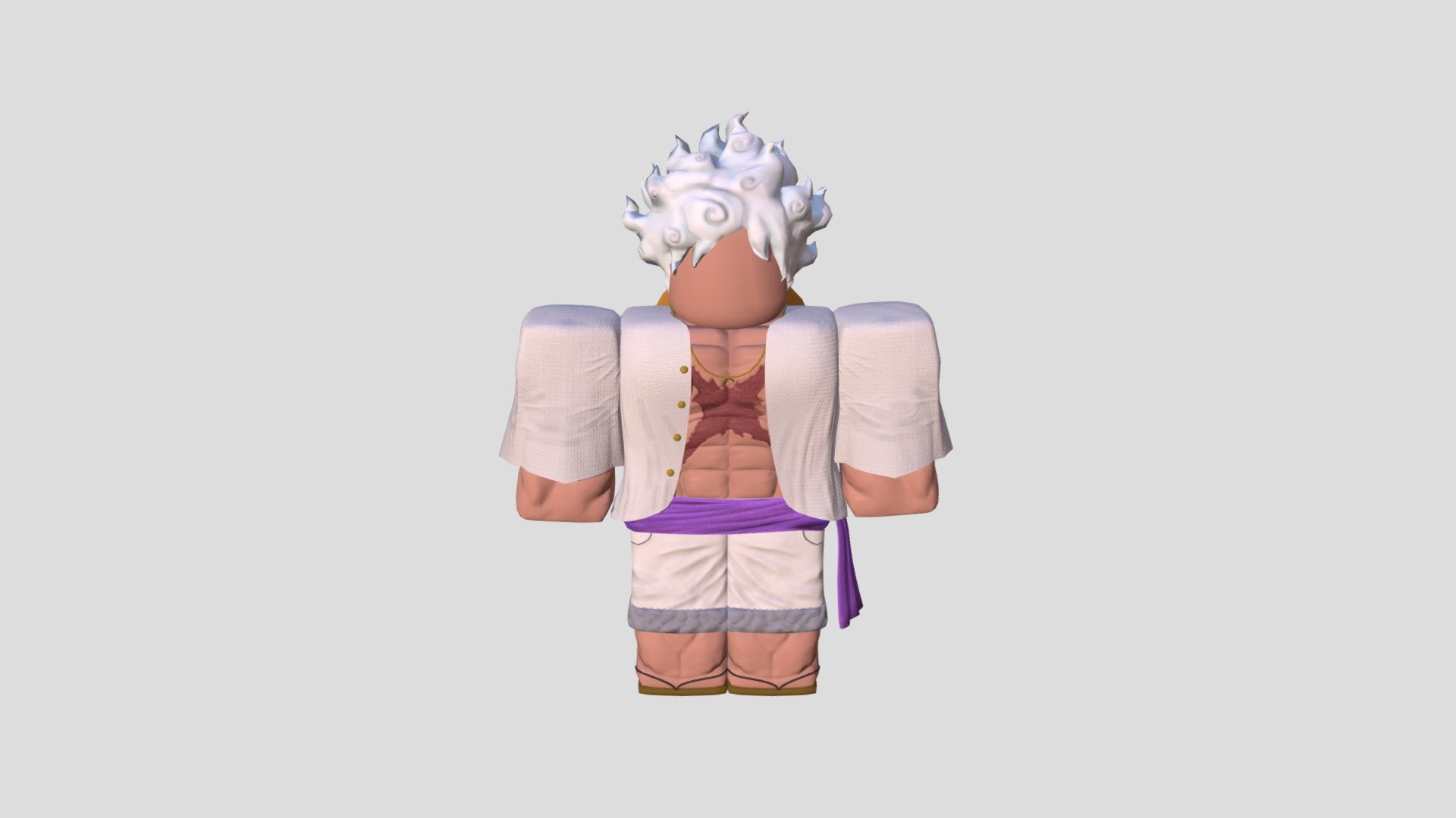 HOW TO MAKE FREE LUFFY GEAR 4 IN ROBLOX (one piece) 