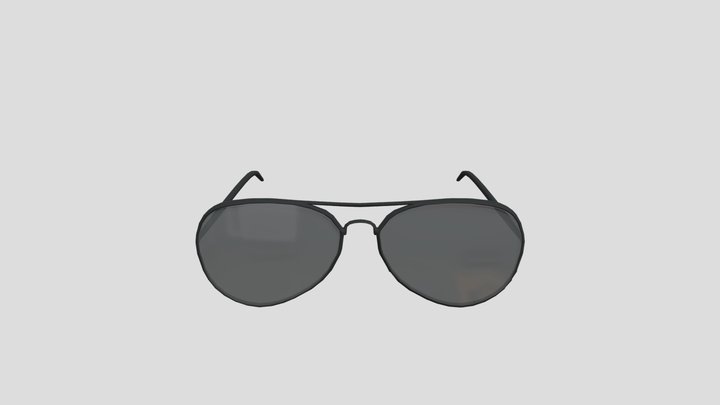 Glasses_Aviators 3D Model