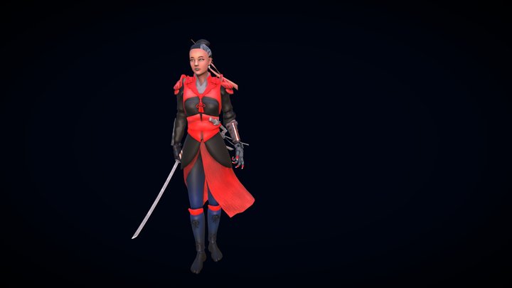 Ninja 3D Model