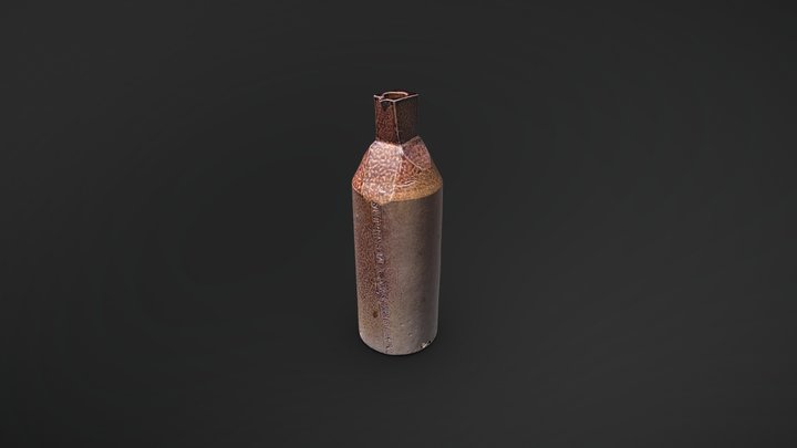 Ink Bottle by Doulton of Lambeth 3D Model