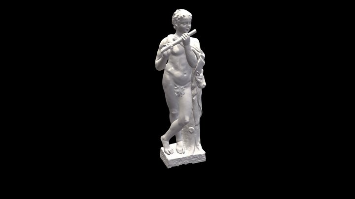 New Castle of Ansembourg - Lady 3D Model