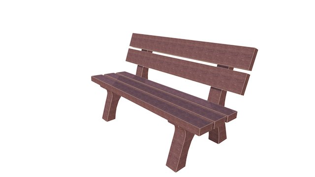 Riber Bench 3D Model