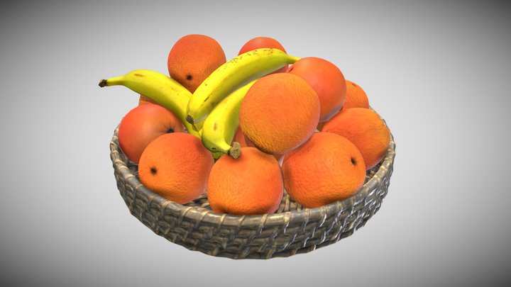 Fruit Basket - CyTokry – Kostenloses 3D-Modell STL