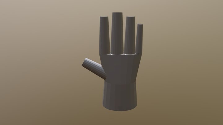 the hand 3D Model
