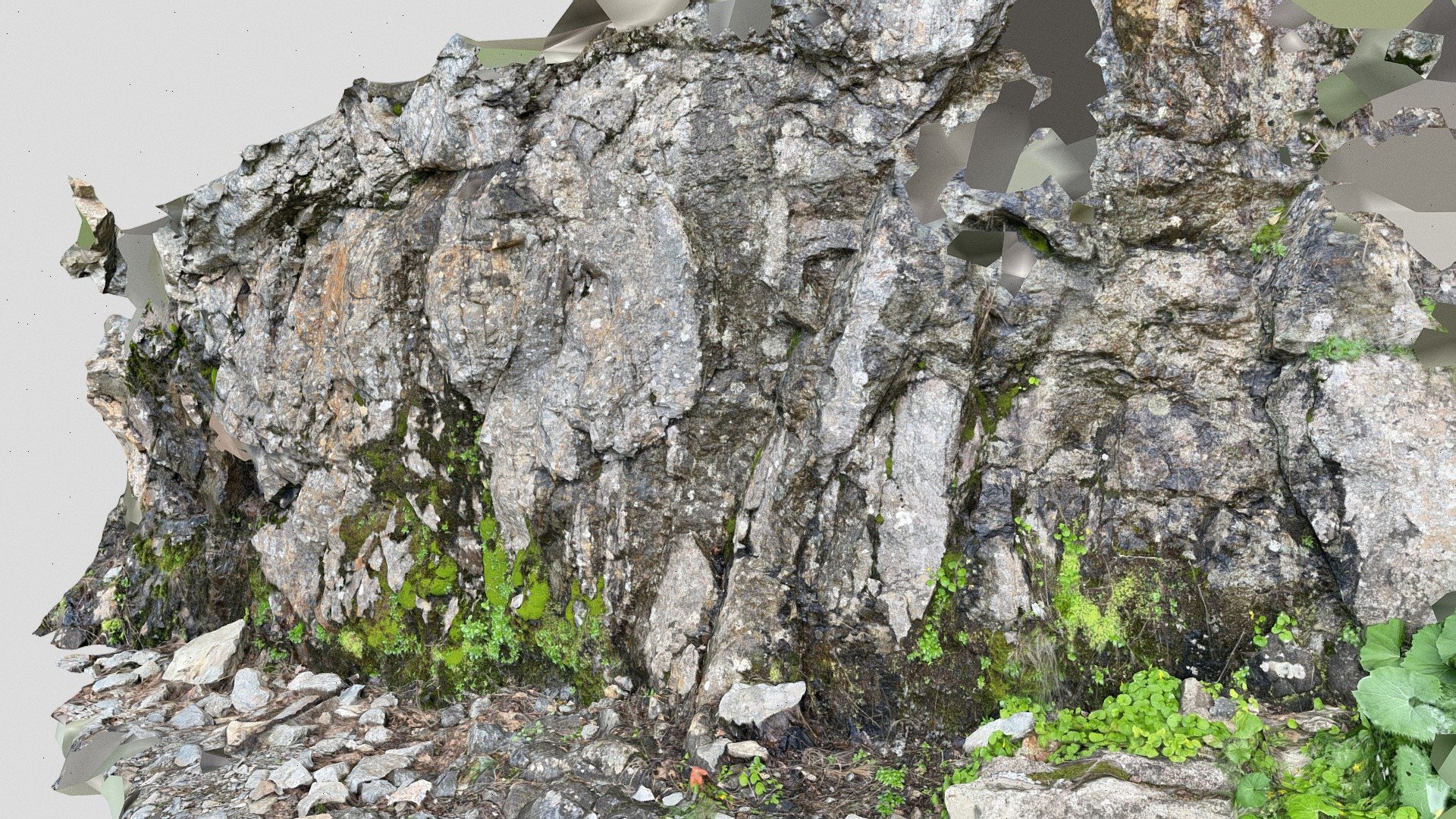 Rock Facade - Download Free 3D model by Valentina Pantaleoni ...