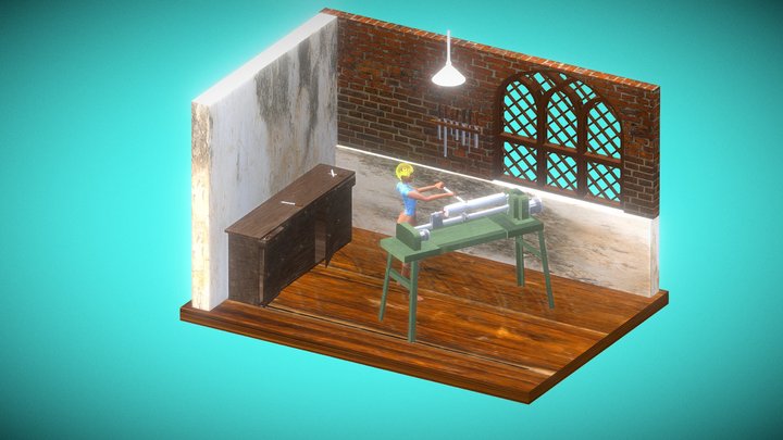 DIORAMA 3D Model