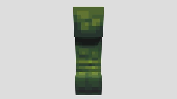 Minecraft Creeper 3D Model