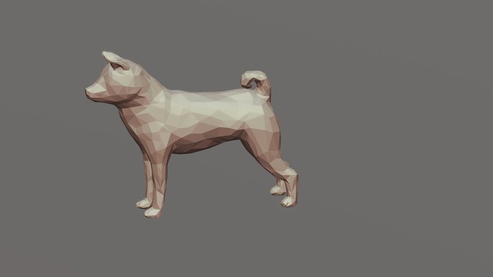 dog 3D Model