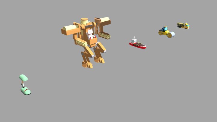 HW5_XYZSchool_Painting 3D Model