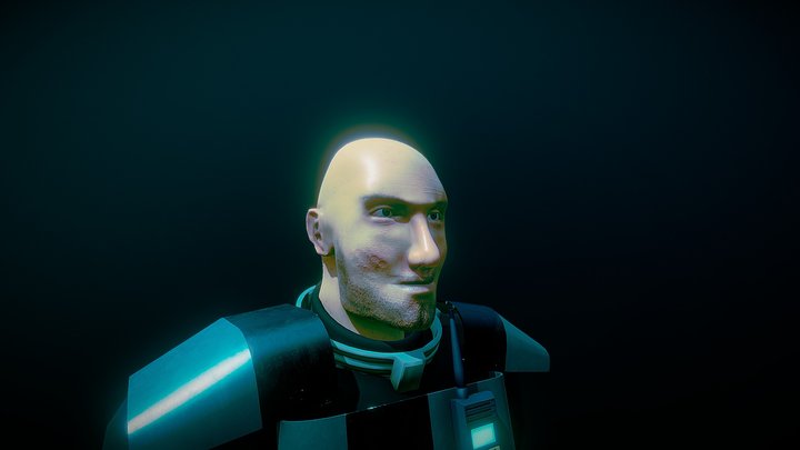 Officer 3D Model