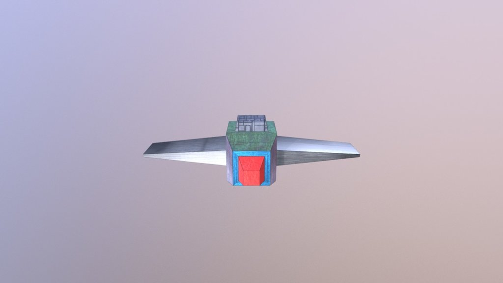Finished Space Ship - 3D model by Damon_Evans [66a86c5] - Sketchfab