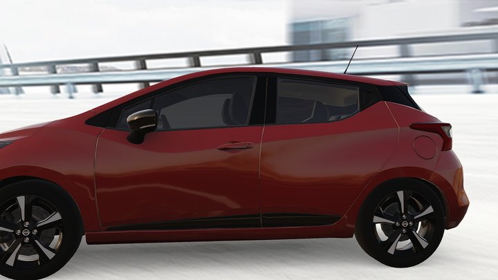 - NISSAN MICRA - 3D Model