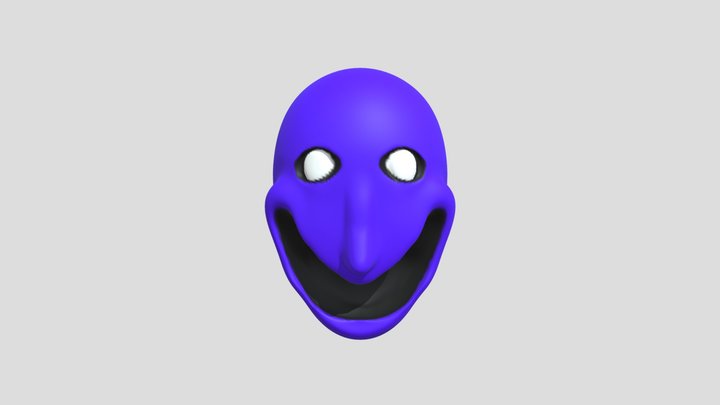 SculptGL - (FNAF) - William Afton Head 3D Model