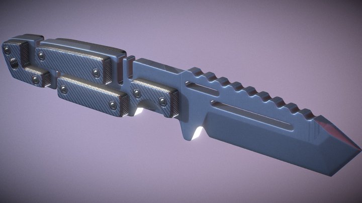 KNIFE "CHAOS 2" 3D Model