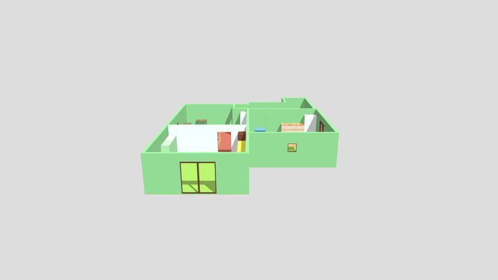 crayon shin chan_blend 3D Model
