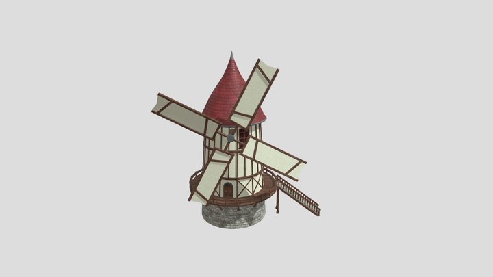 moulin 3D Model