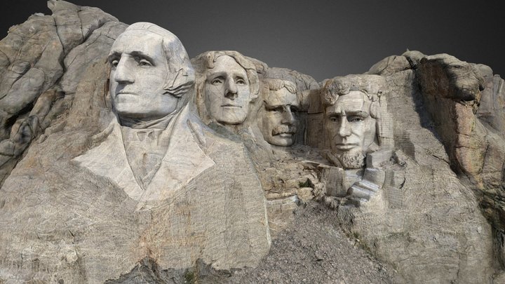 CyArk-Guides |  Mount Rushmore National Memorial 3D Model