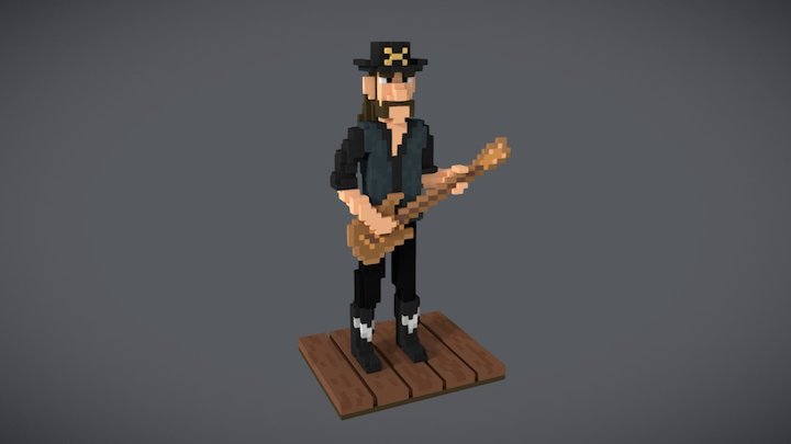Voxel Lemmy 3D Model