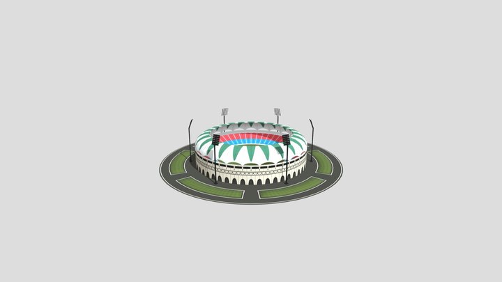 Ekana Stadiumow Lucknow Game Asset