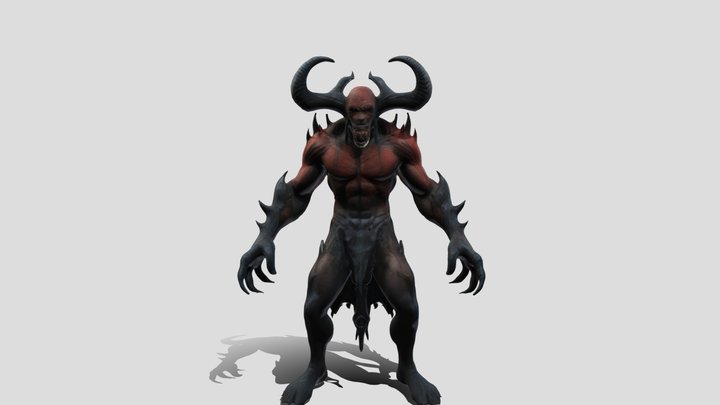 Infernal Overlord 3D Model