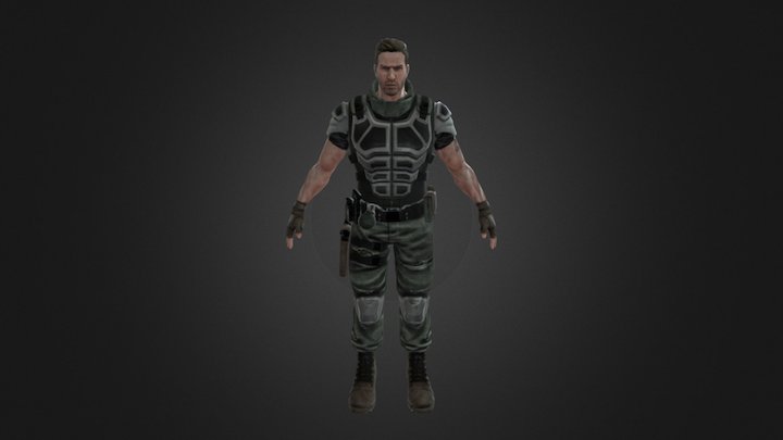 Solider 3D Model