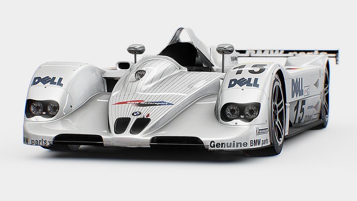 Bmw V12 LMR | www.vecarz.com – Modelo 3D gratuito STL