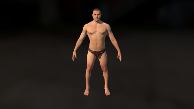 3d human body 3D Model