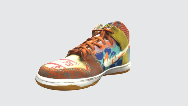[EinScan-SP] Sneaker – Free 3D Model STL