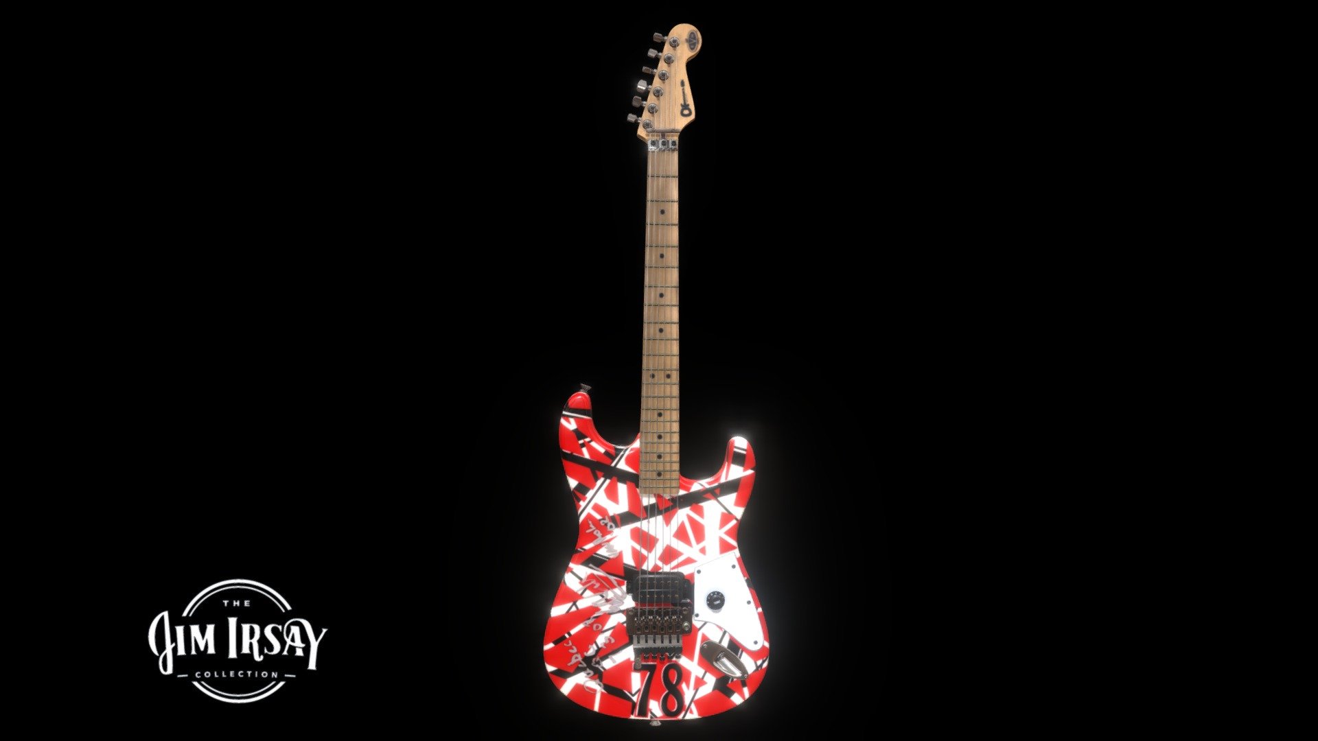 Eddie Van Halen - 2004 Charvel EVH Art Series 78 - 3D model by The Jim ...